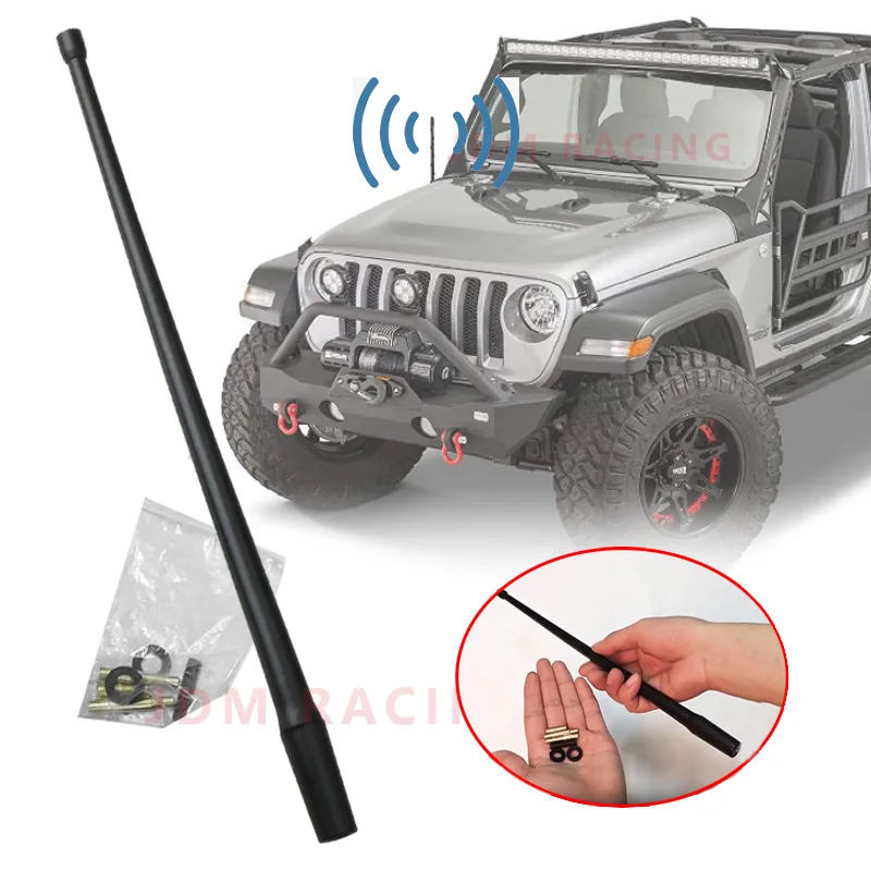 1 stück 17,5/18/3,5 cm Gummi Signal Auto Antenne Ersatz Starke Radio Auto Dach Fixer Universal mit Schrauben auto Zubehör