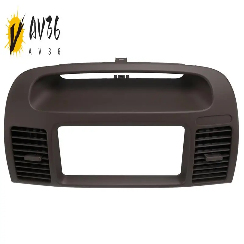

AV36-Car Front Center Dash AC Vents Radio Trim Bezel Air Conditioning Outlet Grill Panel For Toyota Camry XV30 2001-2006