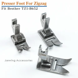 112800-0-01 Presser Foot Fit Brother TZ1-B652 Singer 20U Consew 99R Industrial Zigzag Sewing Machine Accessories 5mm 8mm 12mm