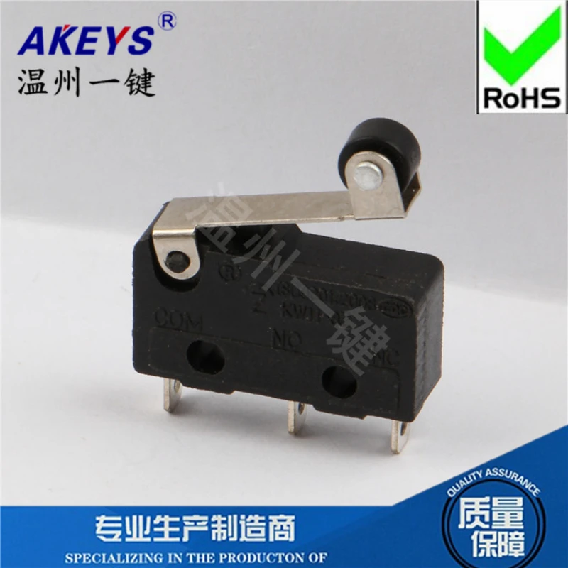 MS-016 Plastic High Quality Microsoft Mouse Switch Rectangular Micro Button Tripod With Pressure Handle