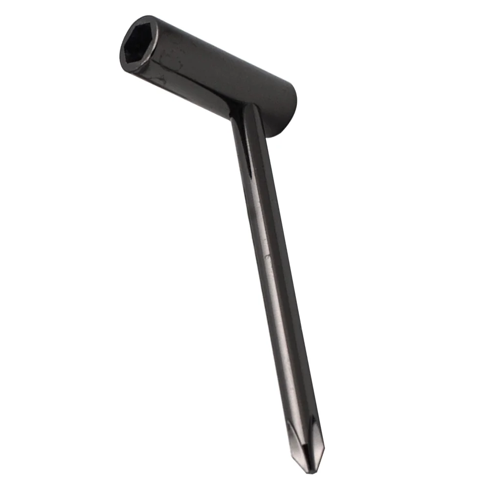 Hex Guitar Adjustment Wrench Metal Truss Rod Tools Compatible for Taylor Guitar (Black) Guitar Rod Wrench