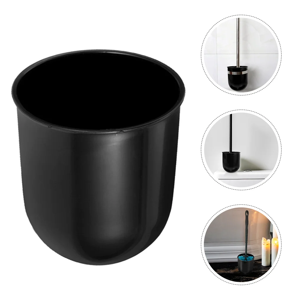 2 Pcs Bathroom Accesories Toilet Brush Base Cup Refills Plastic inside Cleaning