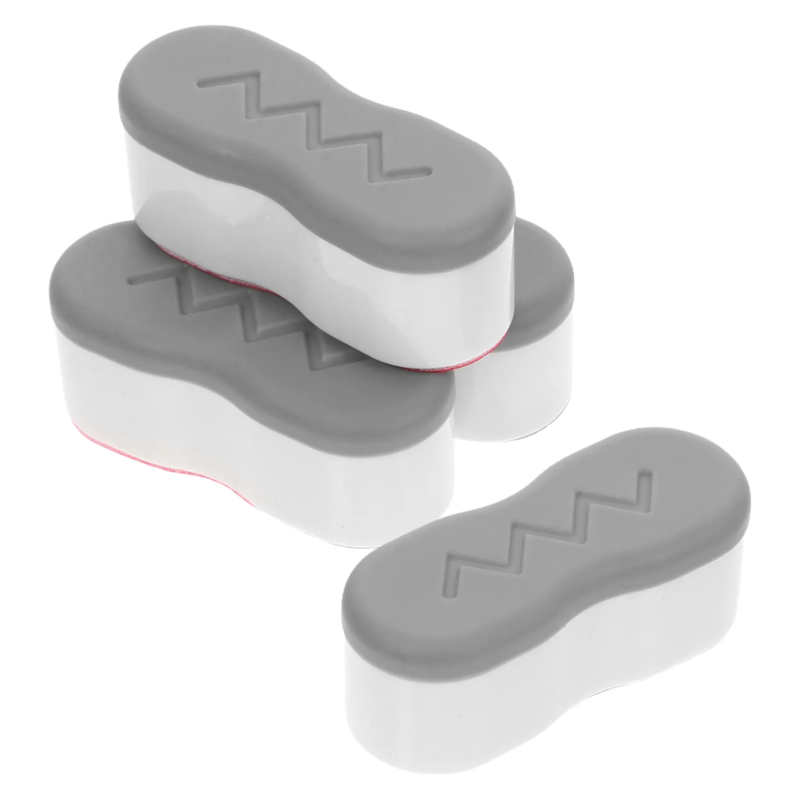 4Pcs Toilet Seat Bumper Pads Universal Grey Non Slip Toilet Seat Spacer Riser Bathroom Hotels Replacement Part