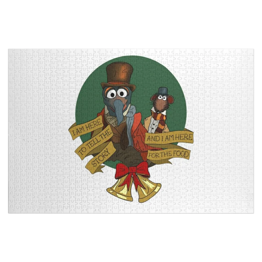 muppet christmas carol Jigsaw Puzzle Name Wooden Toy Custom Wooden Name Custom Name Child Toy Wooden Adults Puzzle