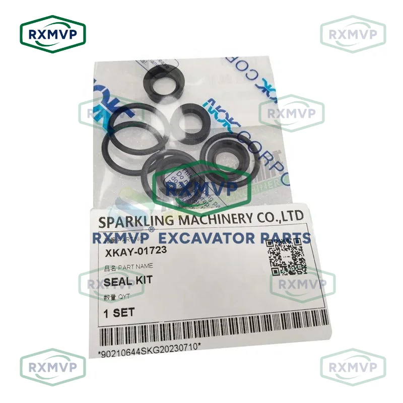 For Hyu-ndai R -01723 R140LC-9 R210W-9 Excavator Spare Parts Control Lever Seal Kit XKAY-01723