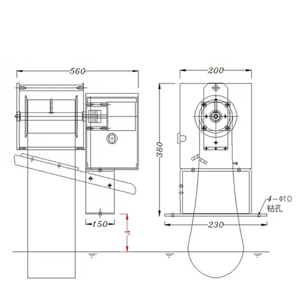 Industrial Oil-Water Separator Recovery Machine Portable Mini Oil Skimmer CNC Steel Belt 120L/H- Oil Scraper Degreaser 220V/60W