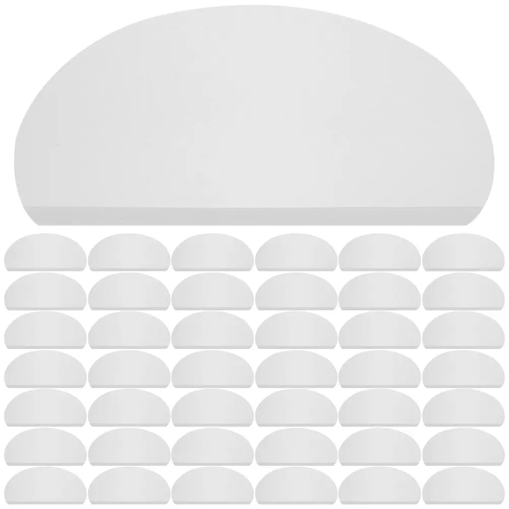 

50 шт. водонепроницаемых прозрачных наклеек-защитных пленок для лица для парикмахерских и барбершопов, для защиты при стрижке и коррекции бровей