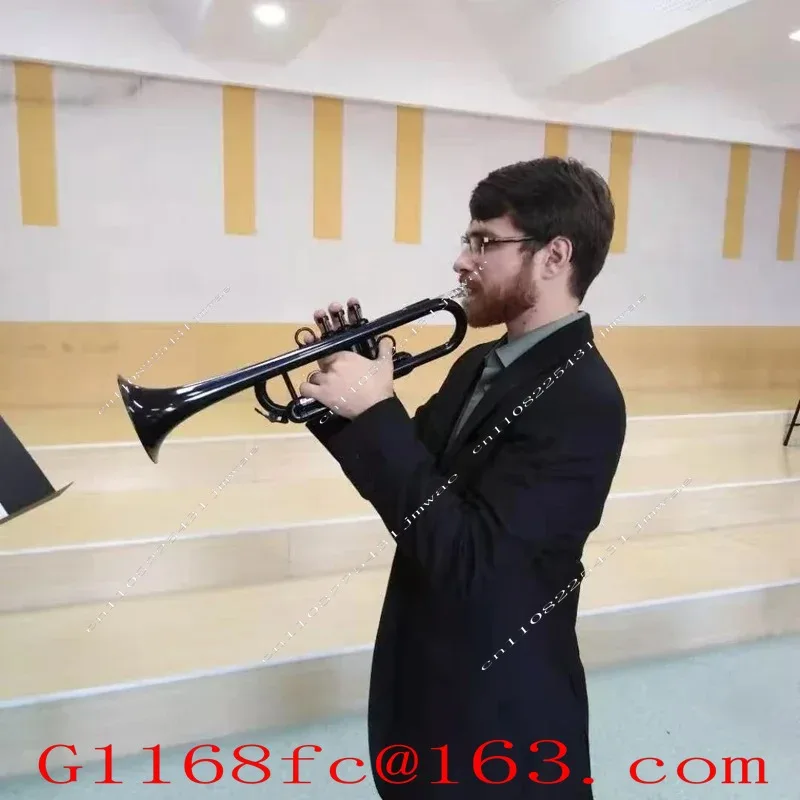 For B-flat plastic trumpet instrument for adults, children, beginners, general C-flat professional students to play