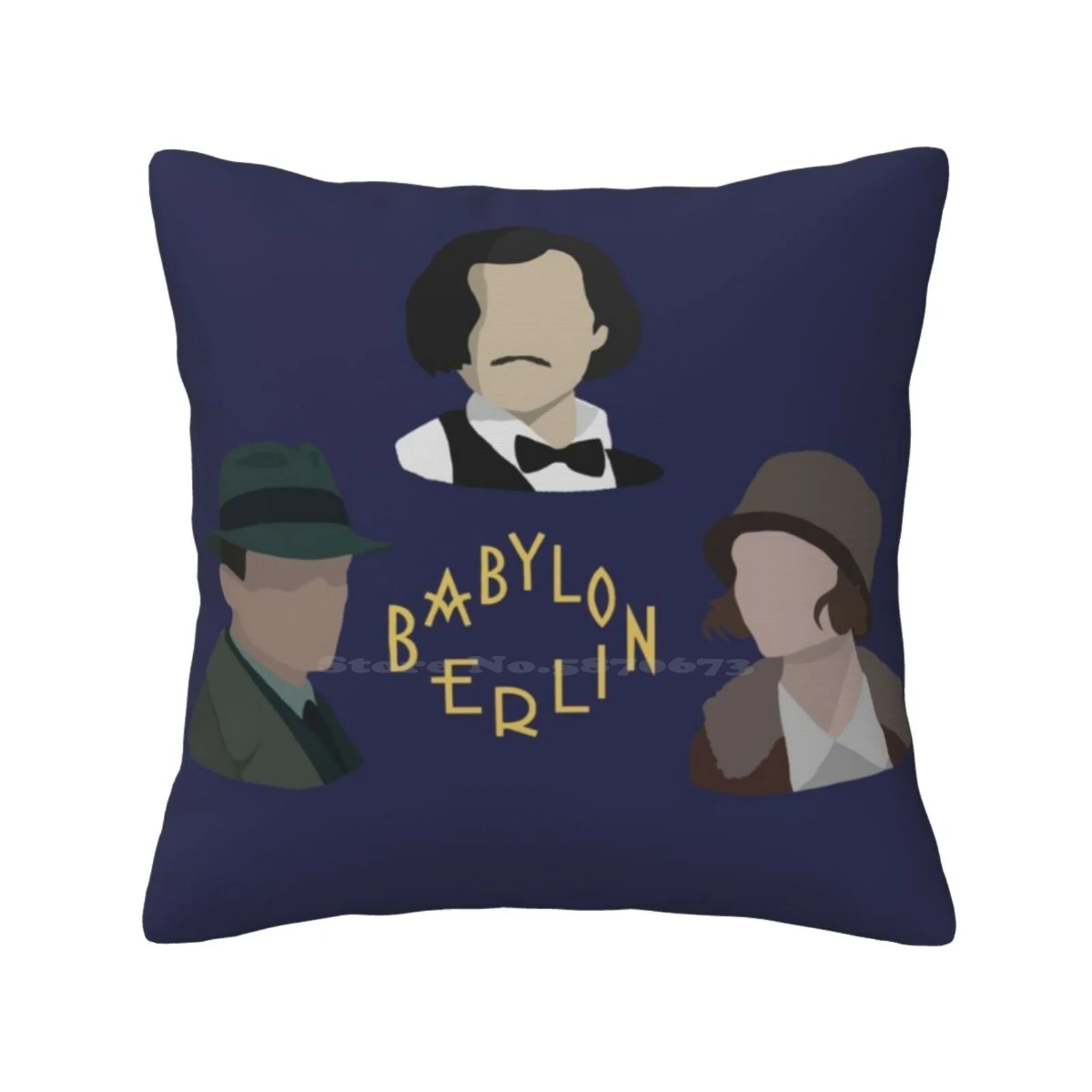 Funda de almohada para sofá de casa, cobertor de cintura para coche, Babylon, Berlin, Gereon, Rath, Babylon, Berlin, Charlotte, Ritter, Svetlana, Sorokina
