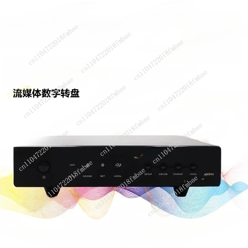 Network Audio Streamer Hi-Res Music Player, Digital Transport with I2S Output for Home Hi-Fi System, Gapless Playback