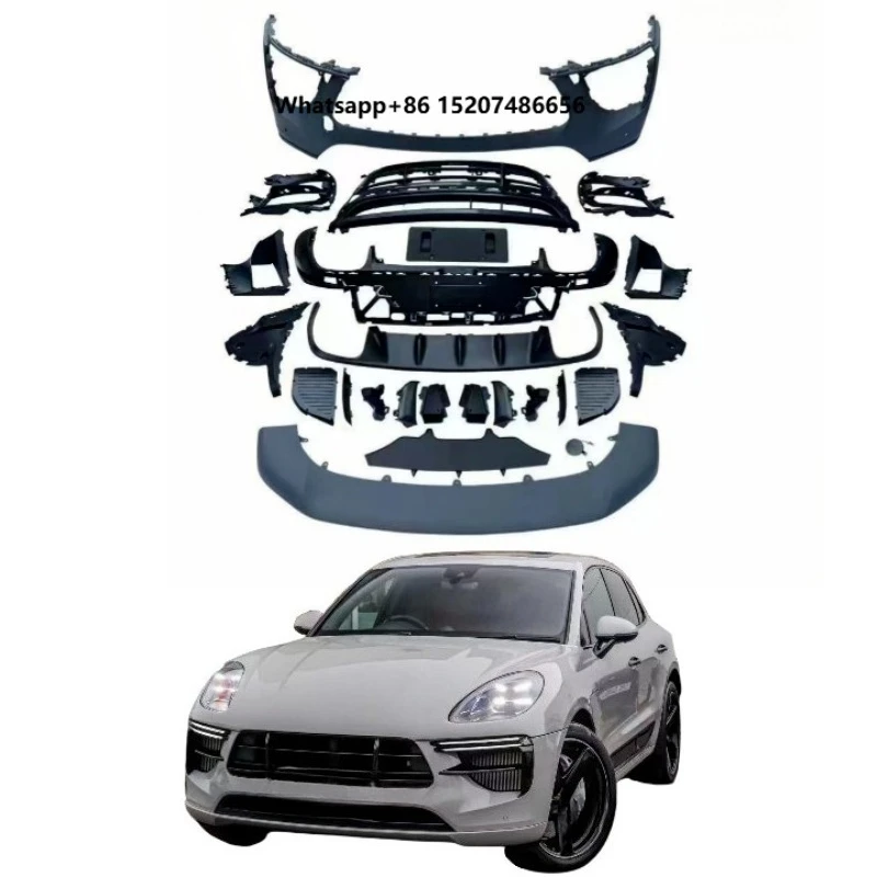 Clip-on Front Bumper with Upgrades Includes Clips Exterior Parts