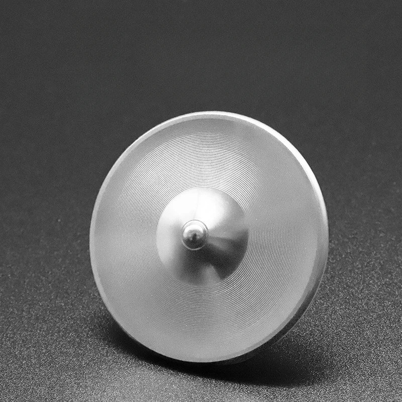 Metal Spinning Top Tip Water Droplet Hand Fidget Spinner Gyro EDC Relieve Stress Relief Toy Rotating Anti anxiety For Children