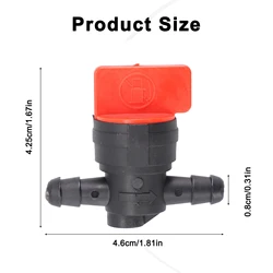 8mm In-Line Petrol On-Off Fuel Tap Switch Valve For Motorcycle Bike ATV Fuel Faucet Switch Car Replacement Accessories
