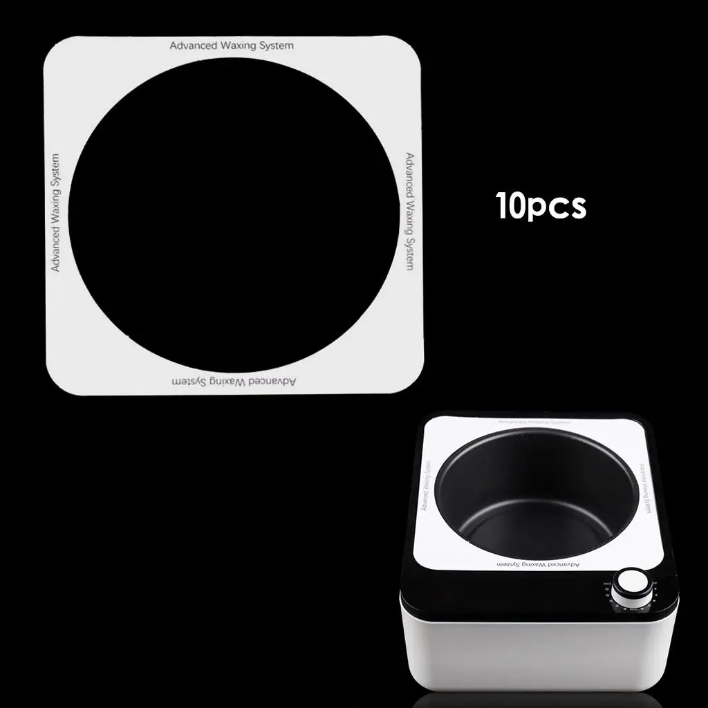 

10 Pack Standard Wax Heater Warmer Collars, Professional Protective Clean Pot Rings, Wax Supply