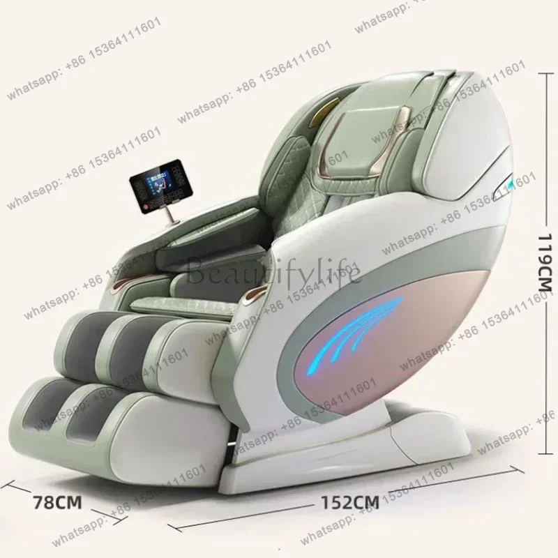 LSLuxury Ergonomic Massage Chair Sofa Intelligence Full Body Massage Beds Multifunction Salon Furniture Sedile Per Massaggi LLTB
