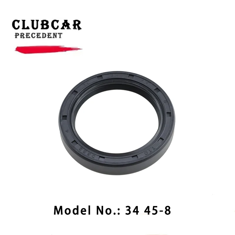 Brand fits E-Z-GO golf cart buggy half axle bearing grease seal ClubCar Precedent replaces 34 45-8 rear axle half shaft oil seal