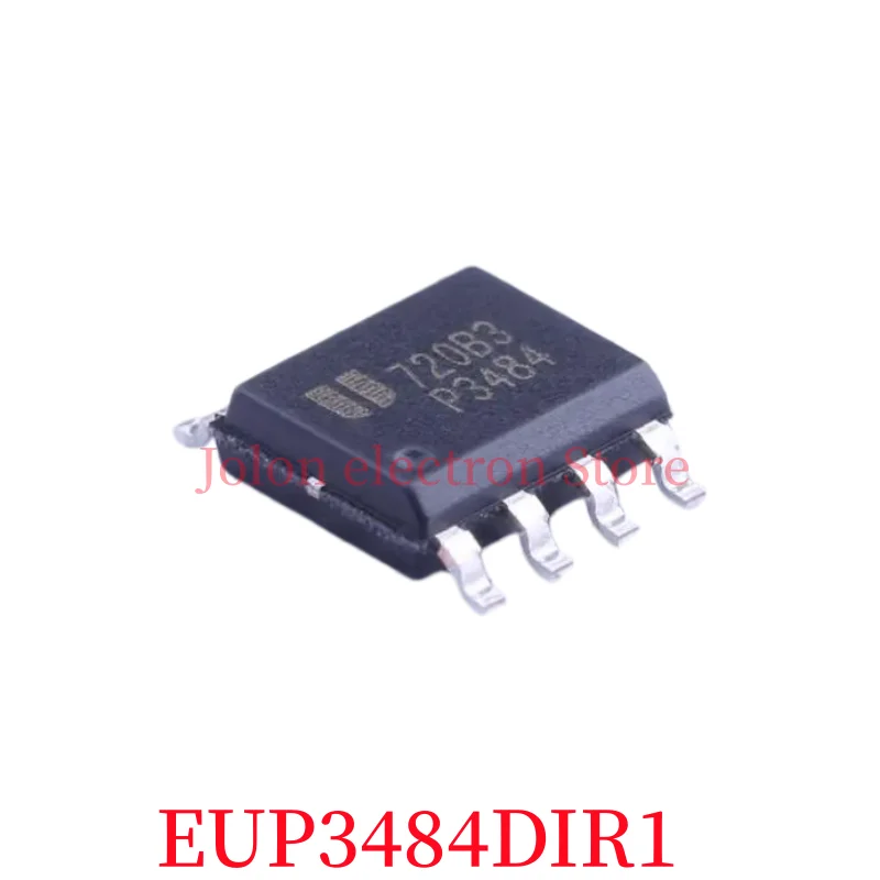 100% new EUP3484DIR1, silkscreen-marked P3484, SOP-8 package chip