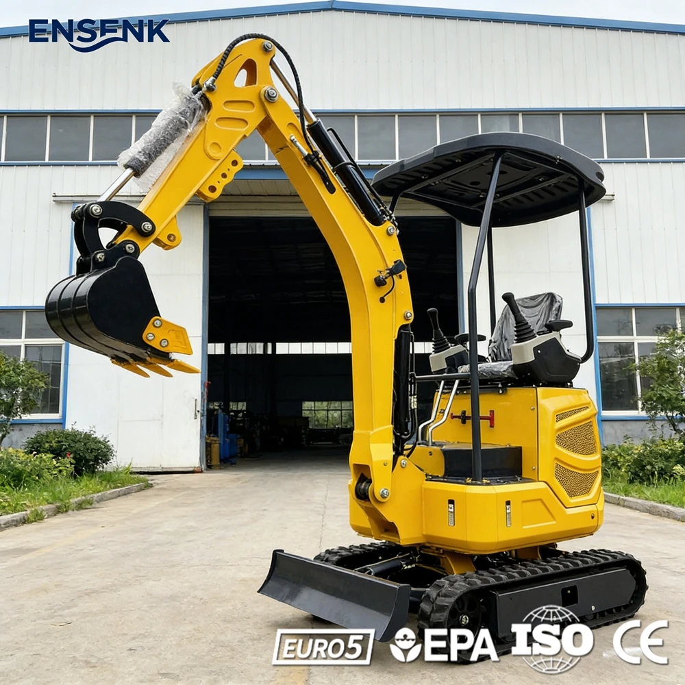 

Mini Excavator 0.8Ton 1.7Ton 2.5Ton Construction 1.8Ton Diesel Engine Kubota CE Europe Tools Diggers