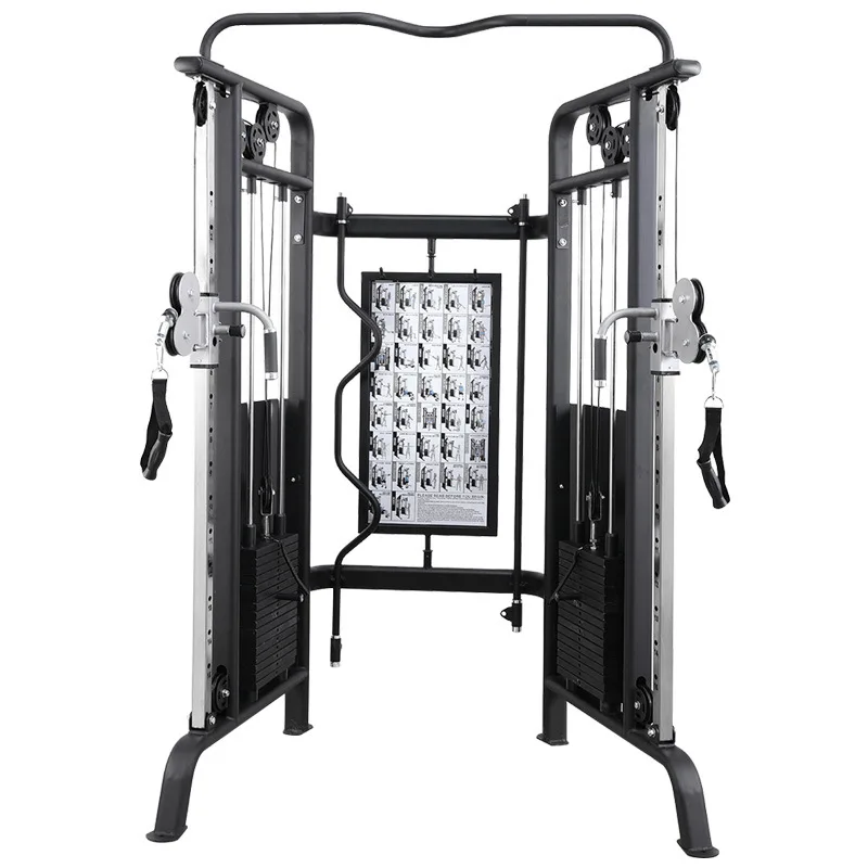 

Multi Power Rack for Home Fitness, Functional Trainer, Cable Machine, Adjustable Pulley, Weight Stack, Gym Equipment