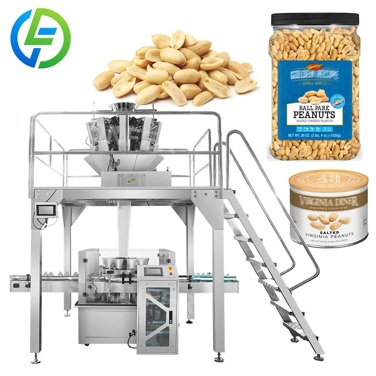 FOODLINE Canned Fruit Filling Machine Pneumatic Driven Fruit Can Filler For Canned Fruit Syrup Filling Work