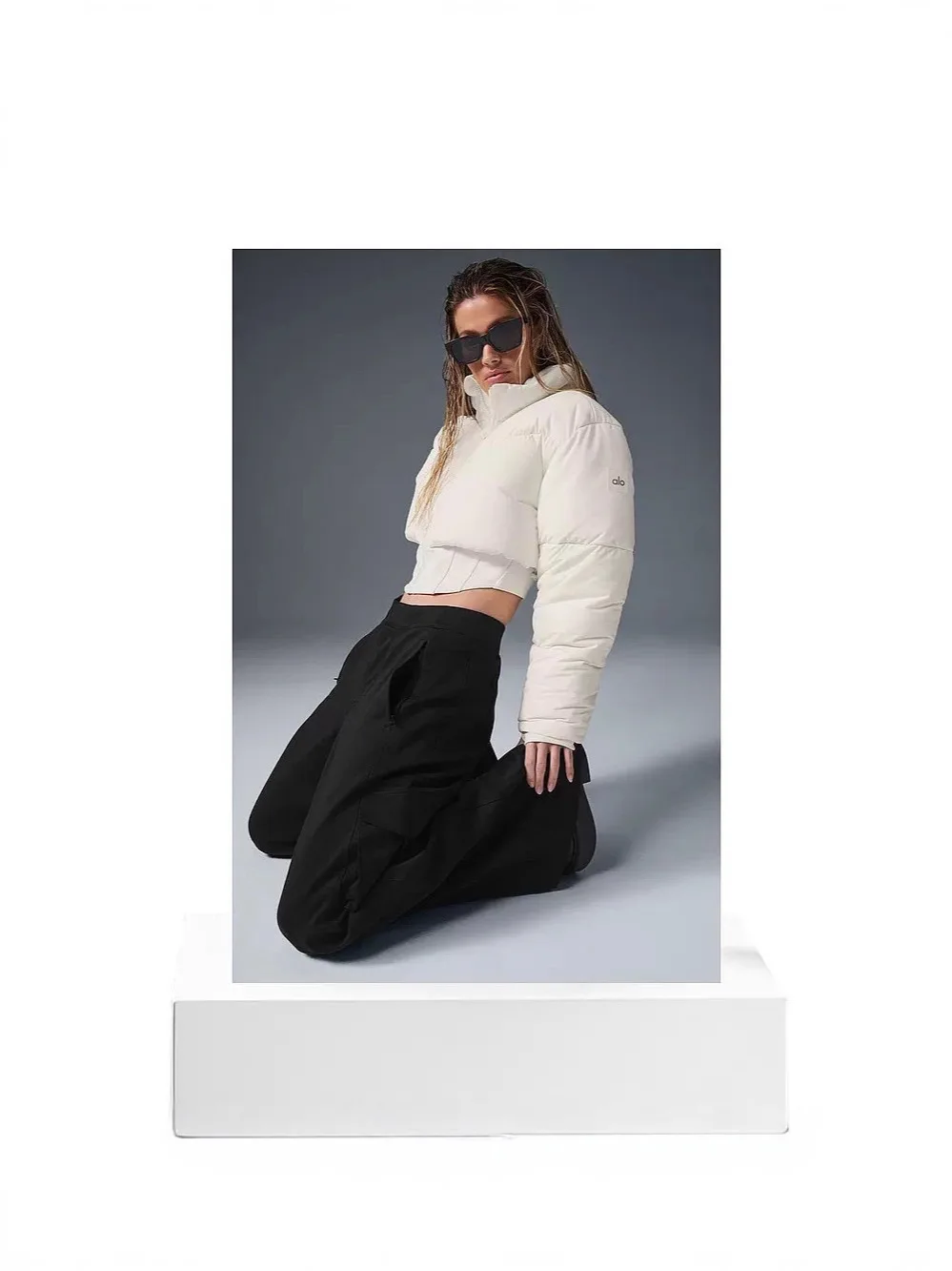 Damen ort Reißverschluss Slim Fit Daunenjacke Stehkragen Lang Sve Pendeln Sle Faionable Herbst Winter Neu eingetroffen