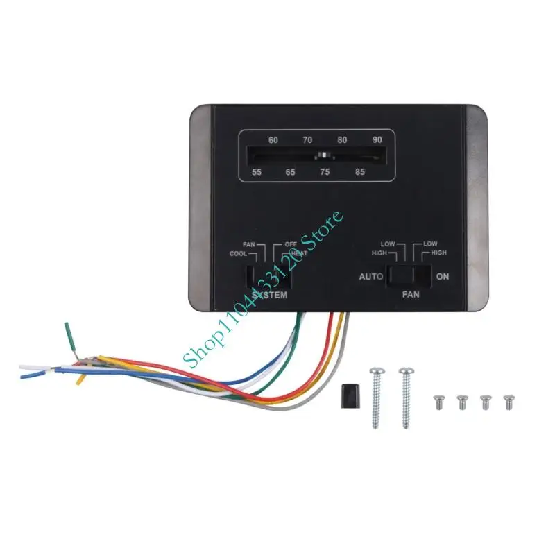 

0XXD Temperature Regulation Regulator 7330G3351 12V Single Stage Heating Refrigerating Permanent ABS Simple User Friendly