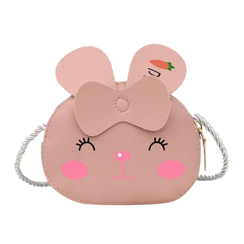 Mini bolso de hombro de dibujos animados para niños, bolso cruzado de estilo coreano, lindo, a la moda, para bebés masculinos y femeninos