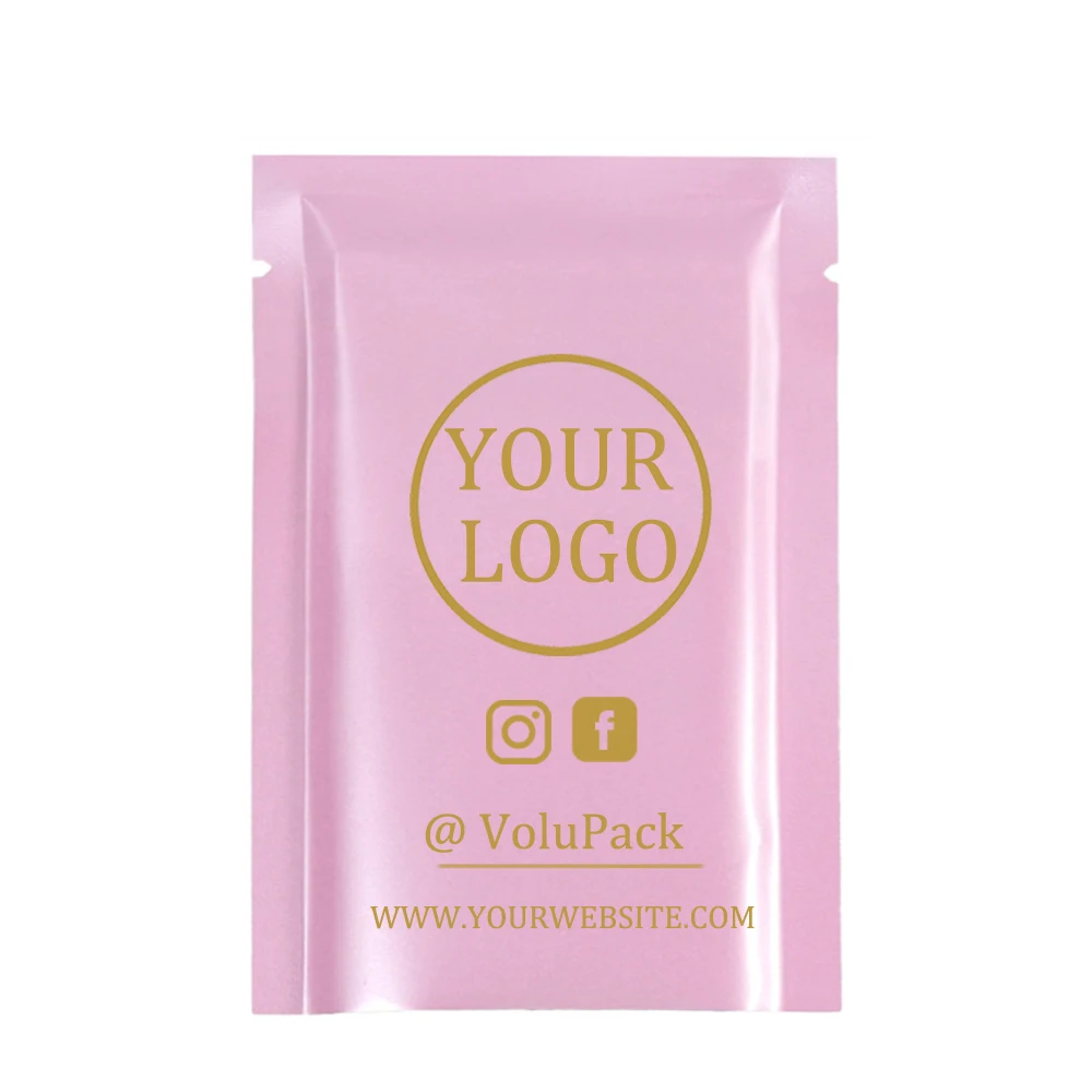 Custom Logo Print, Aluminum Foil Mylar Bags, Heat Seal Bags, Coffee Powder Shampoo Gel Food Packaging Pouches