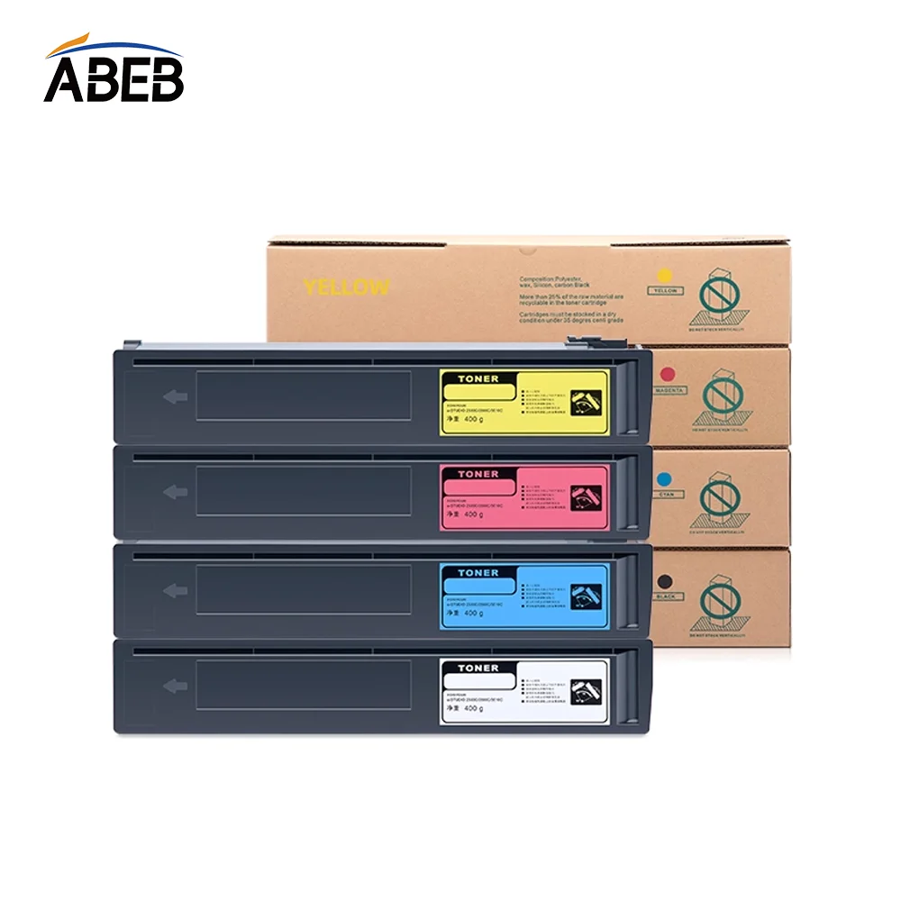 

Compatible T-FC28C Toner Cartridge For Toshiba e-Studio 2330C 2830C 3530C 4520C High Quality Toner BK 30000 Pages CMY 25000 Page