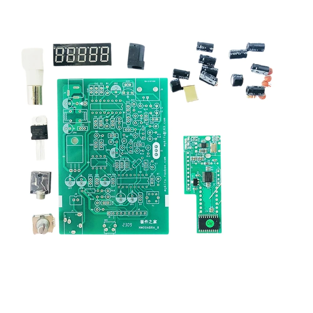

B68C R10 Коротковолновый PLL-приемник 3-23MH DIY Kit Высокая чувствительность AM-радио Коротковолновое радио для любителей DC12V