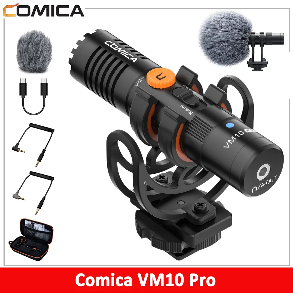 comica-microphone-video-universel-vm10-pro-camera-avec-support-antichoc-micro-fusil-de-chasse-pour-vzone-diffusion-en-direct-statique