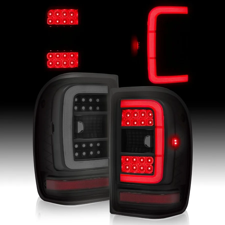 

Задние фонари, совместимые со светодиодной трубкой Ranger CType 20012011, задние стоп-сигналы в сборе для со стороны водителя и пассажира с S