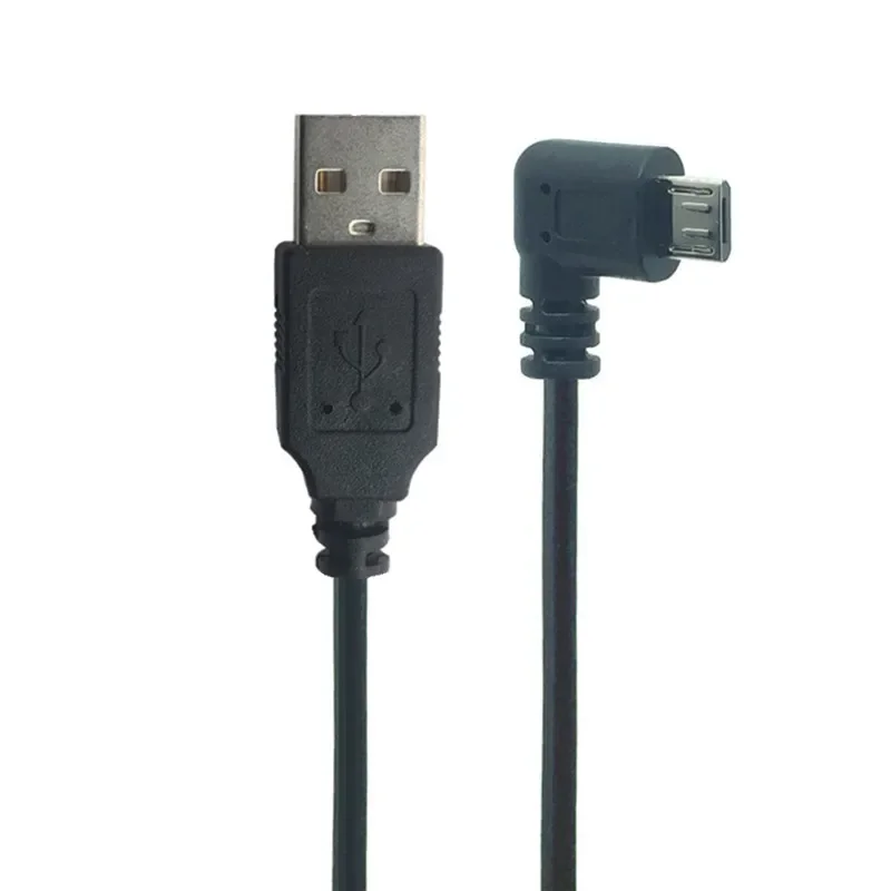 Kabel USB 2.0 typu A męski na Micro USB pod kątem prostym Kabel Micro do ładowania danych i tabletu 0,25 m 1,5 m