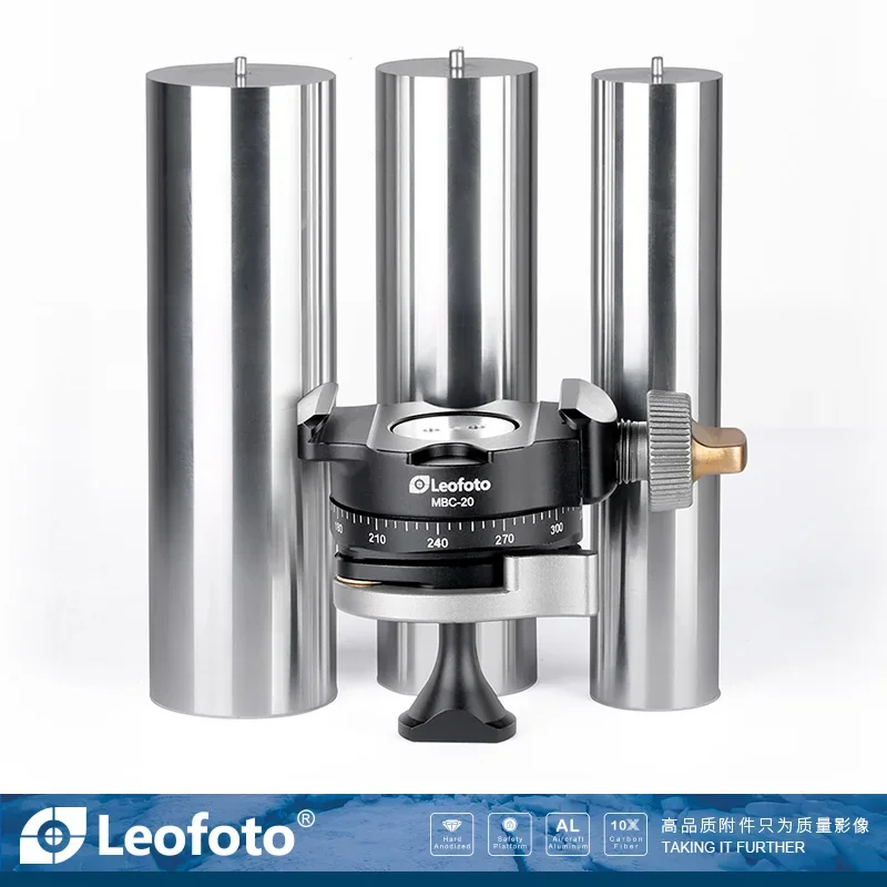 Leitu MBC-20 Mini 360 درجة بانورامية محمولة PTZ موبايل SLR كروية PTZ