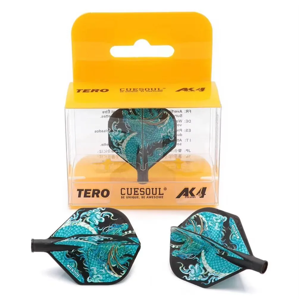 

CUESOUL TERO AK4 Dart Flights with Four Mythological Symbols Design Dart Accessories