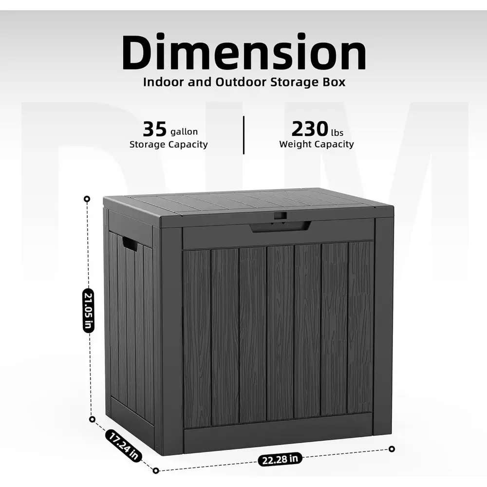 Test link only. Do not make a purchase. We will not ship the goods if you make a purchase!！！！35 Gallon Outdoor Storage Box image 4