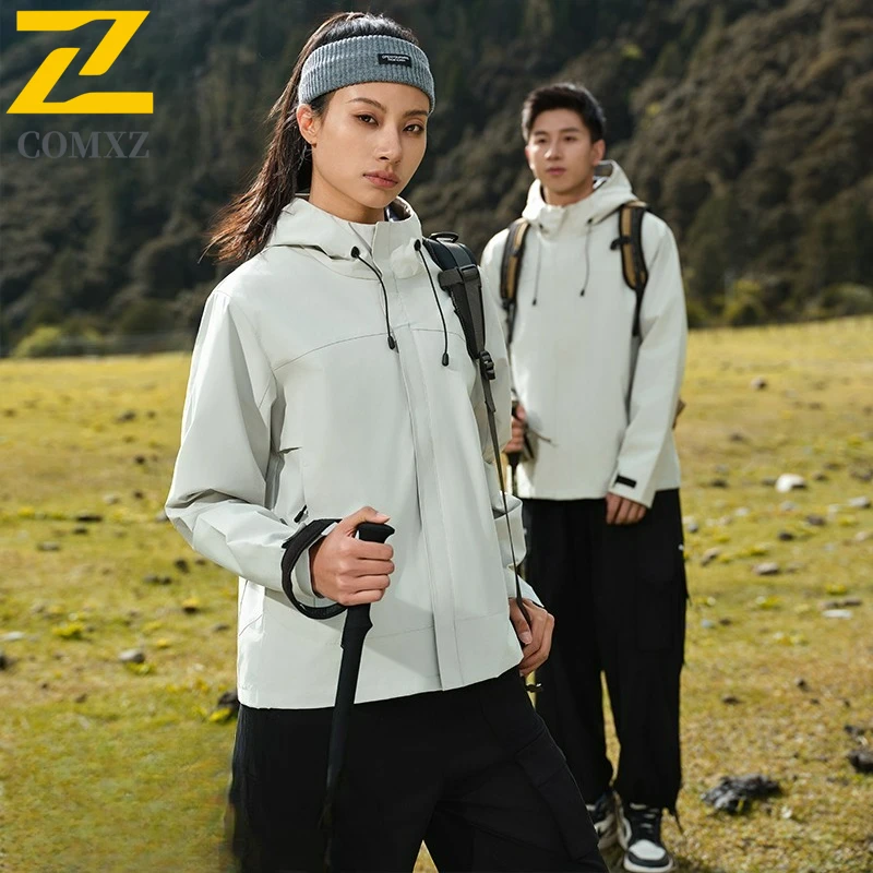 

Men's Jacket 2025 Autumn New Casual Minimalist Windbreaker Waterproof Windproof Outdoor Fashion Casual Hiking Trekking Coat