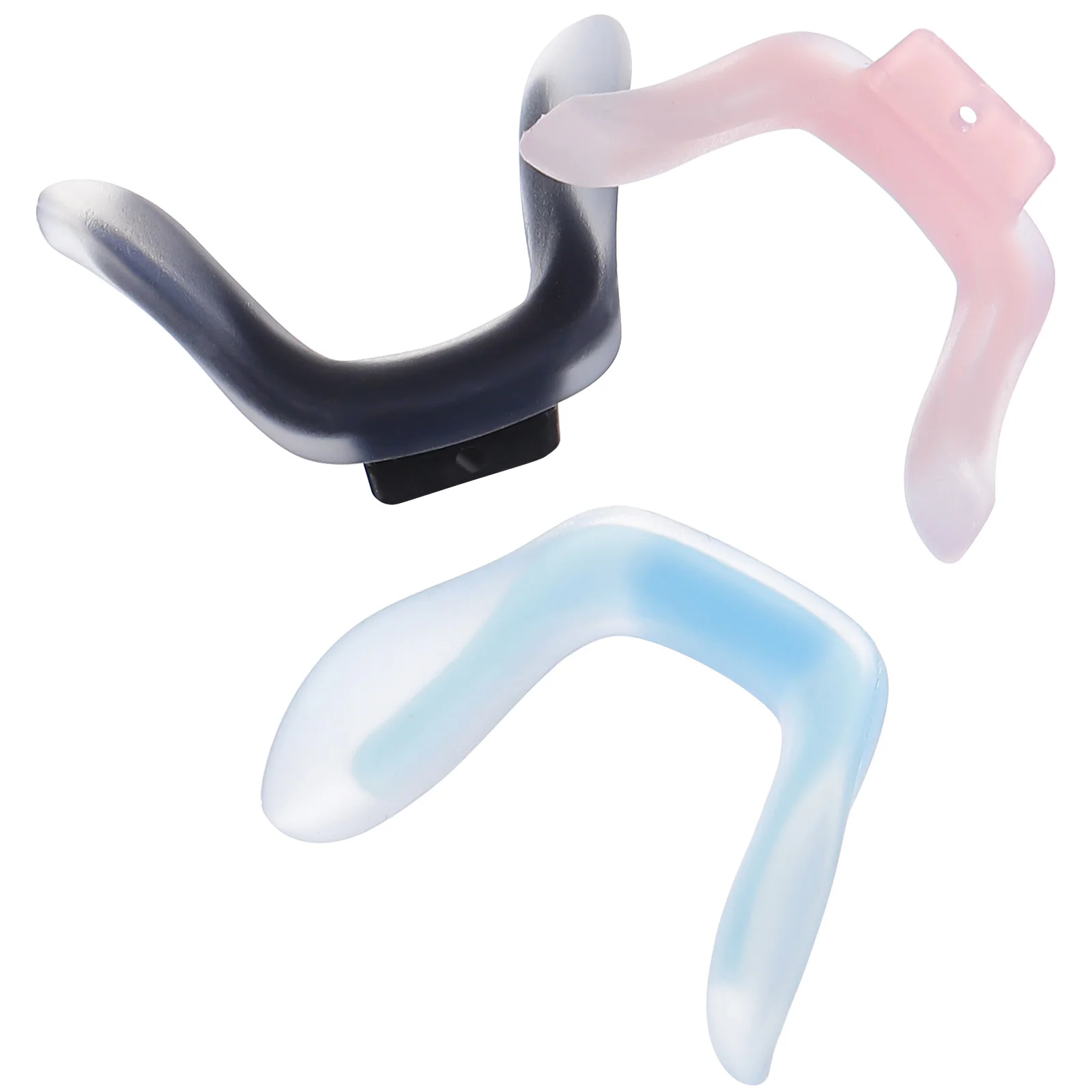 

3 Pcs Glasses Nose Pads for Preventing Plastic Frames Goggles Eyeglass Accessories Bridge Increasing Height Decorative