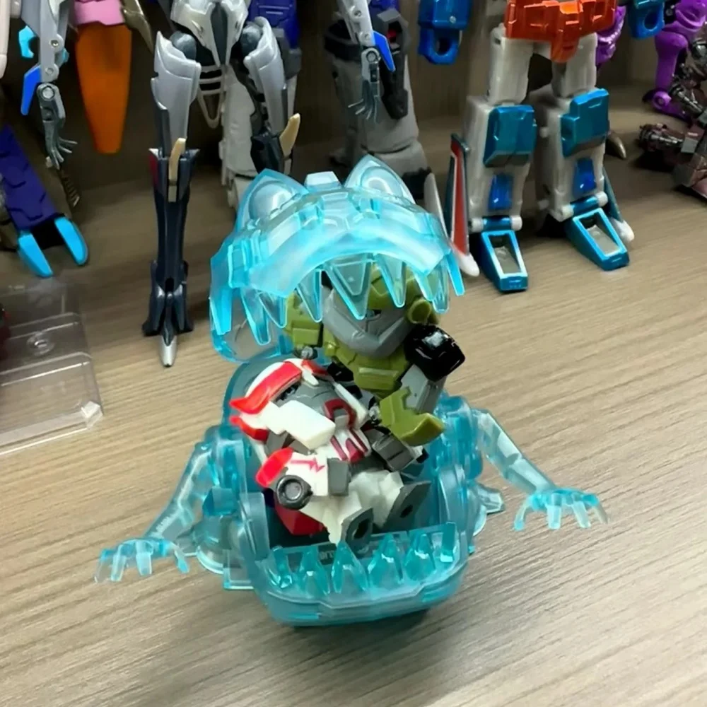 Blokees Figuur Bloks Group Transformers G1 Sharkticon Beweegbaar Model Speelgoed Kleine Opbergdoos Speelgoed Geschenken