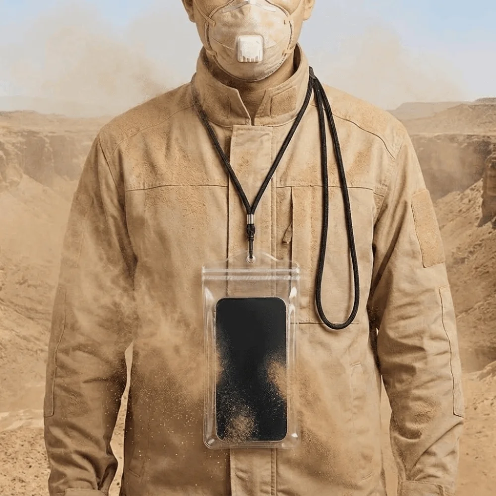 

Thickened Material Transparent Phone Bag Transparent Cover Underwater Protector Waterproof Pouch Shockproof Waterproof