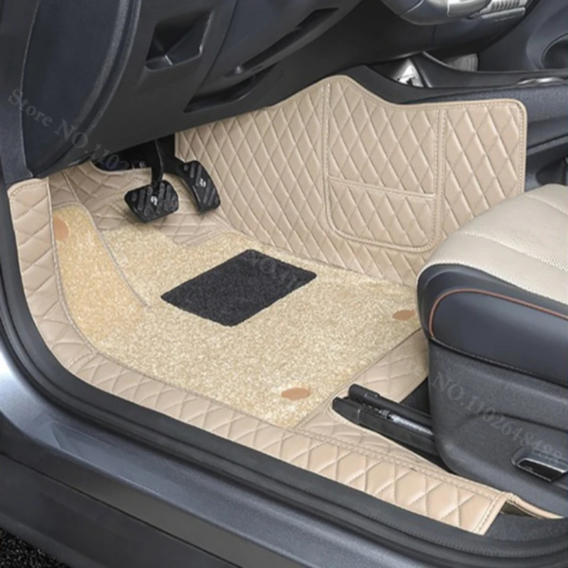 Car Floor Mats for BYD Dolphin Fully Coverage Car Mat Interior Accessories Waterproof Liner Protector Soft Carpet Dolphin Plus