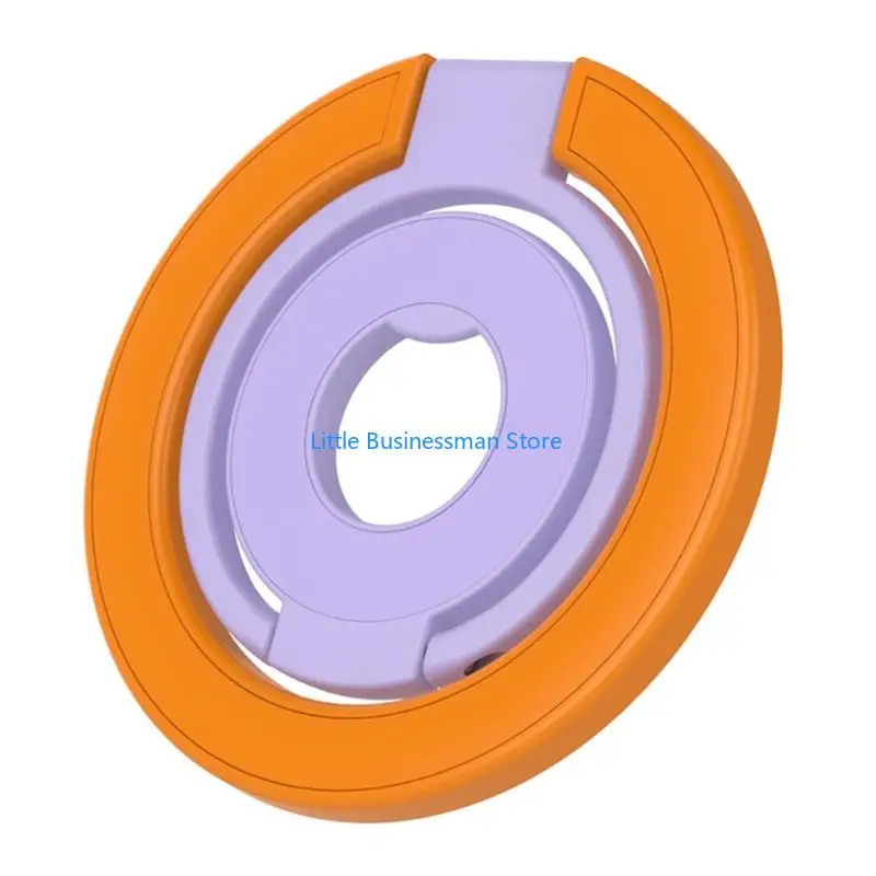 Handy Halter Finger Grip Ständer Doppelseitige Magnetische Halter für Telefon 17 16 15 Rotierenden Halterung Ständer M76A – Detail 9