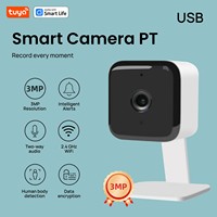 Tuya Smart 3MP HD Smart Home Security Camera,Real-time APP Alert,2-Way Audio,Human body&Sound Detection,Motion Tracking for Baby