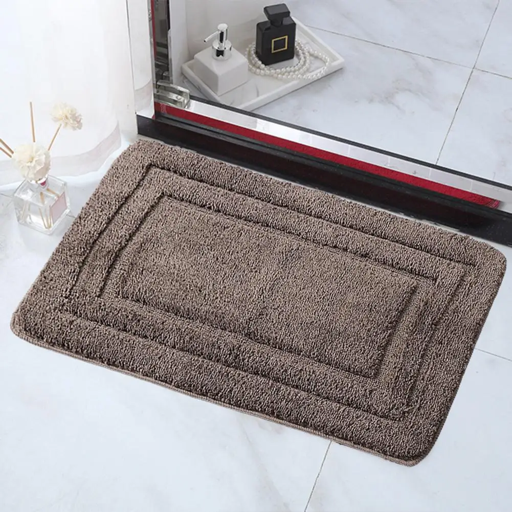 Anti-slip Bath Mat Absorbent Anti-slip Doormat for Entryway Kitchen Durable Indoor Rug for Moisture Absorption Foot for Room