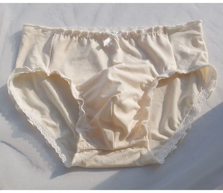 Man's Motal Carve Hem Design Panty Briefs BF Gifts LGBQT