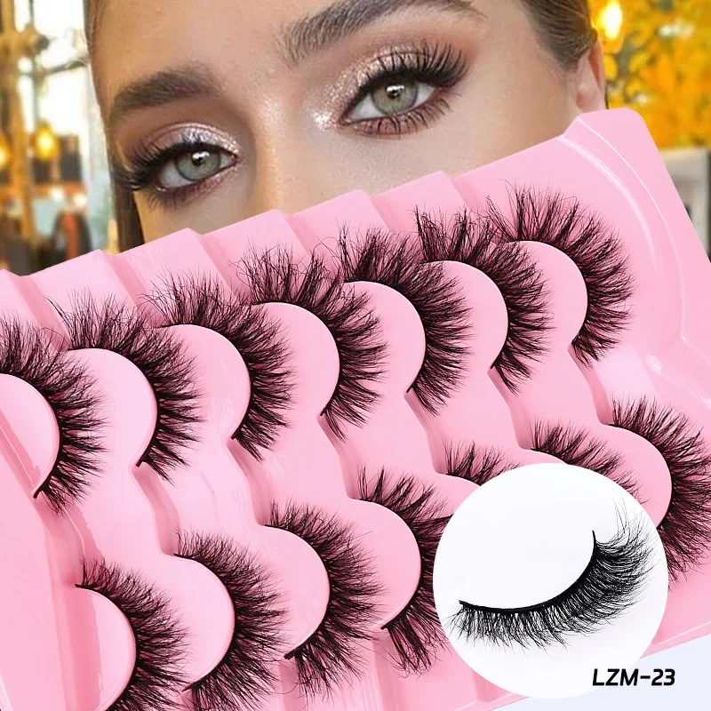 Sexy False Eyelashes Thick Curl 7 Pairs of Eyelashes