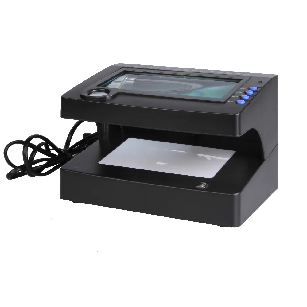 Desktop Magnifier UV MG IR Water Mark Money Detection Banknote Currency Bill Money Detector
