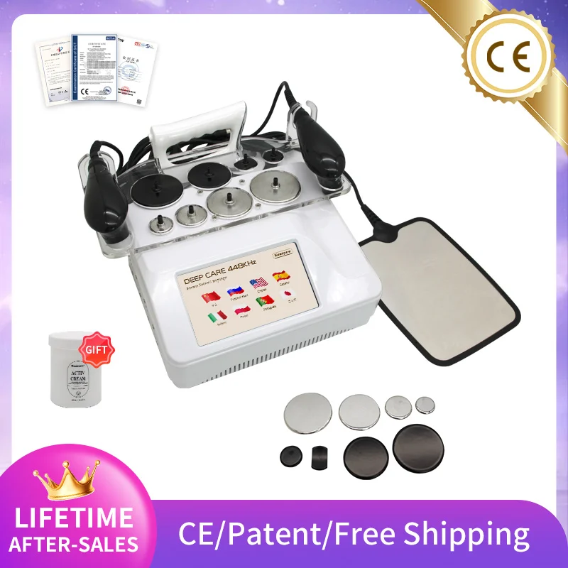 High Radiofrequency INDIBA 448khz Skin Tightening Machine Handheld Wireless Beauty Wrinkle Remover Weight Loss Skin Firming Slim