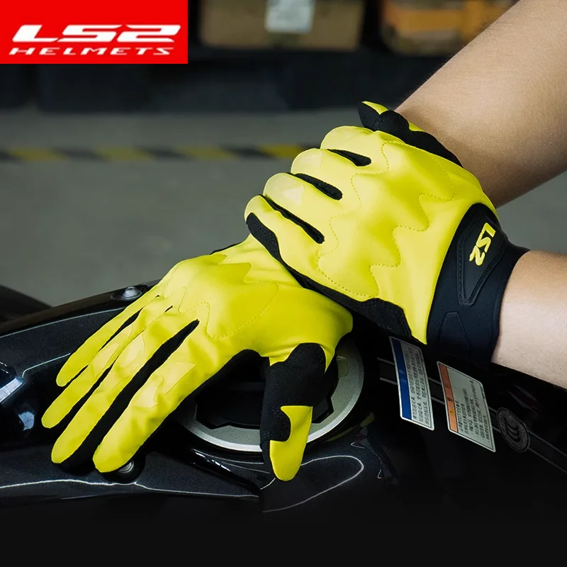 

LS2 MG031 motorcycle riding gloves for men and women Breathable fall resistant wear resistant motorcycle racing can touch screen