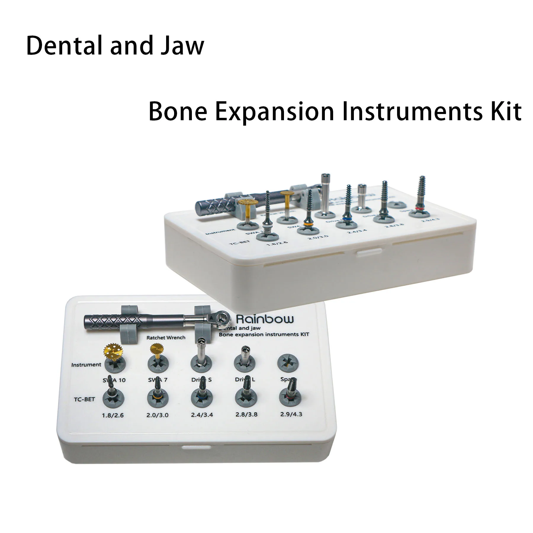 Jaw Bone Expansion Instrument Kits Cutting Saw Disk Ratchet Driver Wrench Expander Screws